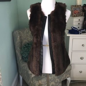 Sanctuary Clothing Fur vest